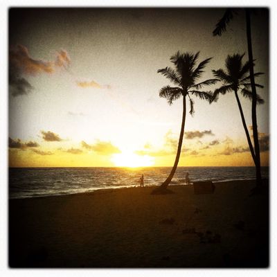 sunset in Bavaro by Mark Cockram