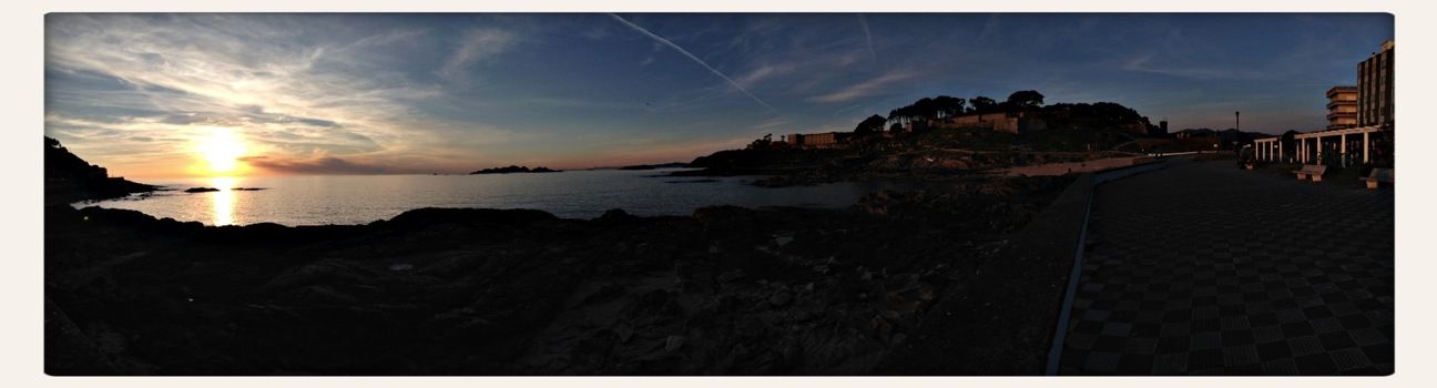 Panorama at Baiona by Marcos Freire