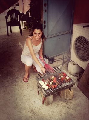 barbecue in Beirut by Maria Ellamaria Kasbarian