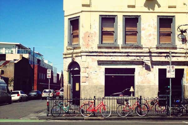 brunswick st melbourne by Lesley Bourne