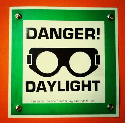 danger at c-base by Mister Schtief