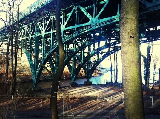 Under the Bridge at Stößensee by Koen Lenssen