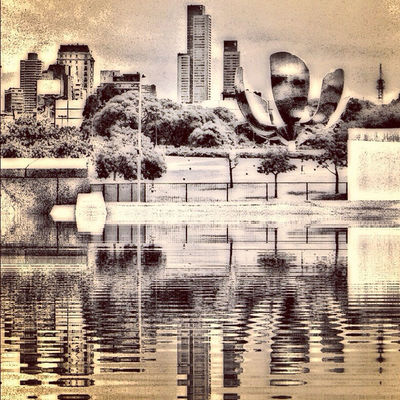 City at Buenos Aires by Fabiana Abud