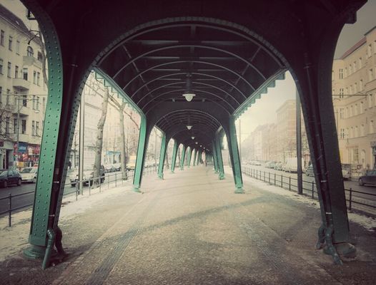 arches at U-Bhf Eberswalder Straße by Matias Castello