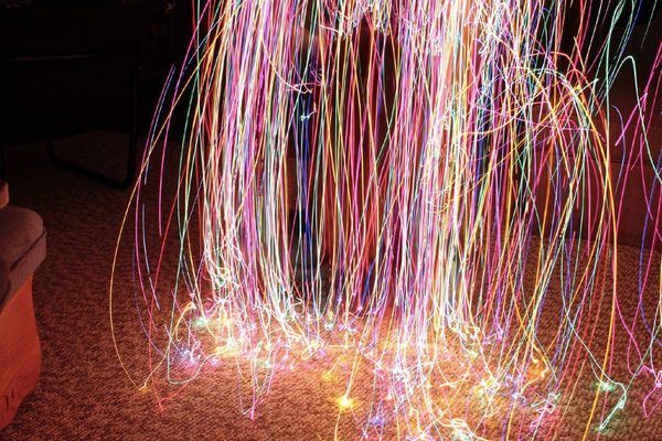 Light painting by Manda