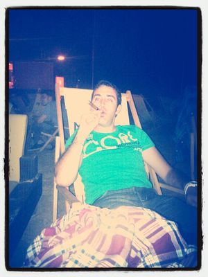 like an another boss!! :-) at Metaxa Bay by Cesar Valiente