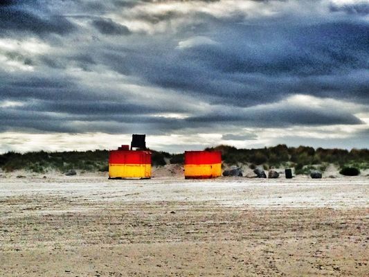 clouds and sky at Dollymount Beach by Ronan McLoughlin
