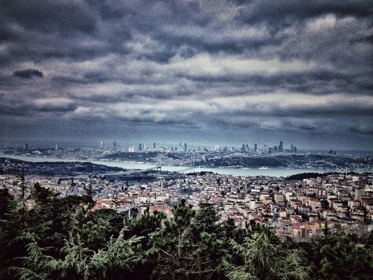 clouds and sky at camlica by Bulenticgudel