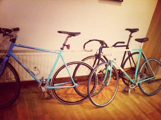 Ride or die at Bold Street Coffee by Ian Beattie