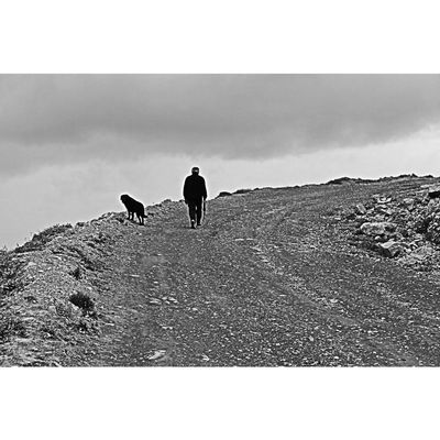On a hike at Estrada Enforca Caes by Luis Cavaleiro