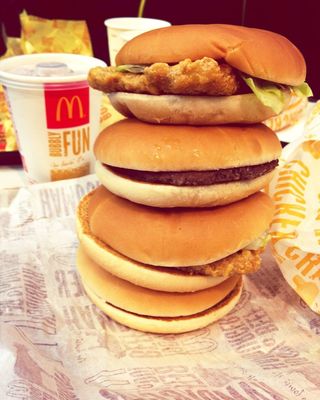 foodporn at マクドナルド尾西店 by Hironari Nakano