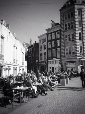 at De Dam / Dam Square by Mordechai Haryogi