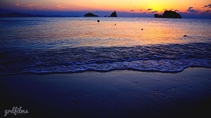 sunset at okinawa by kztTaira