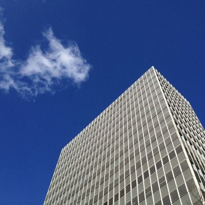 looking up in Essen by Gary Edgington
