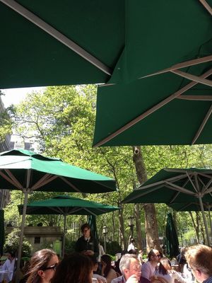 Sunday Brunch at Bryant Park by Molly