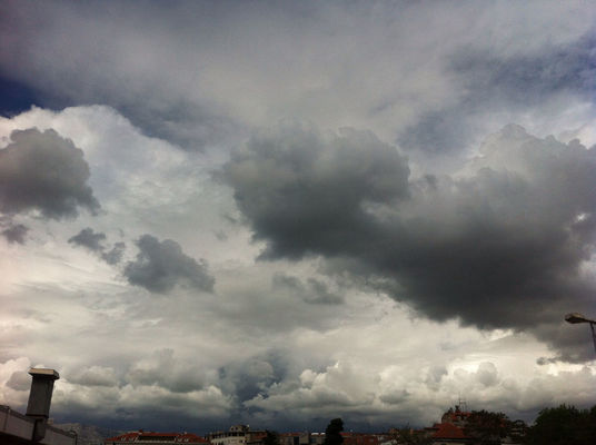 clouds at Autobusni kolodvor by expatjournal