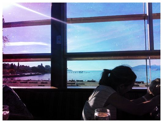 Drinks at The Boathouse Restaurant by Kharis O'Connell