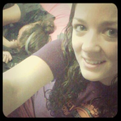 sleepy baby at Rhodes/Brant Dorms by Nicolette Santora