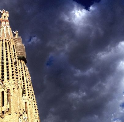 Barcelona at Sagrada Família by Héctor Milla