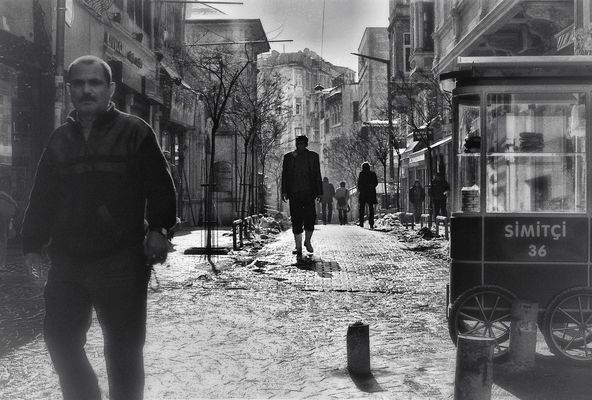 blackandwhite at Taksim by Bulenticgudel