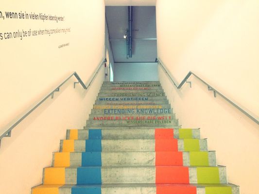 Stairs at Humboldt-Box by Romy