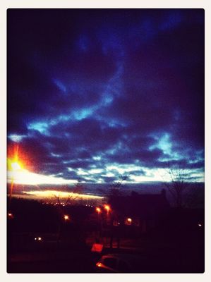 evening sky at Airdrie by Burhan (Bee)