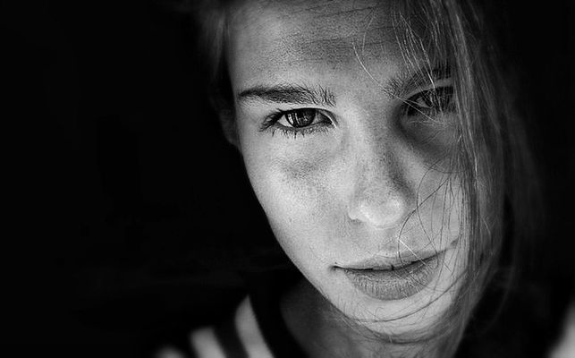 portrait by Sarah