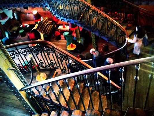 Stairs in Paris by Marguerite