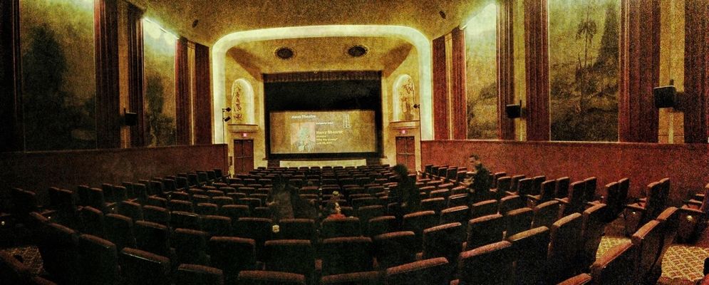 art deco architecture at Avon Theater Film Center, Inc. by Dutch Doscher