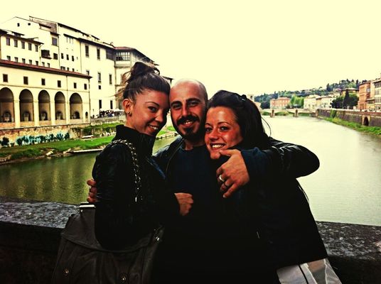 Great views at Ponte Vecchio by Pilar E Basta