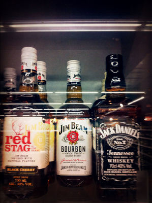 two of these are not bourbon at REWE by Anthony Barba