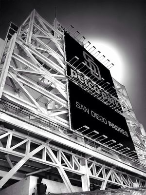 Crispy Black & White at Petco Park by ASHCROFT54 Tina Rice