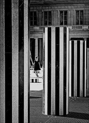 little girl in Paris by Stéphane C.