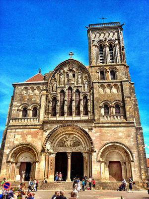 Hanging out at Vezelay Village by Roy Issa