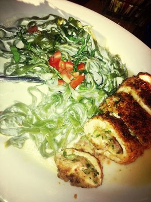 Eating at World Famous by Ariana Lupinacci