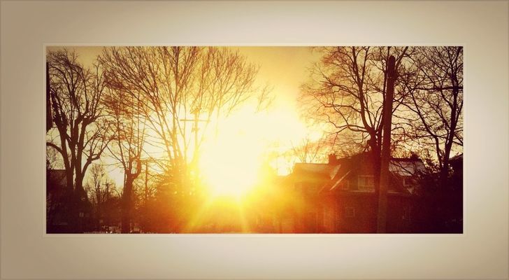 sunset at Downtown Brampton by Jacqueline