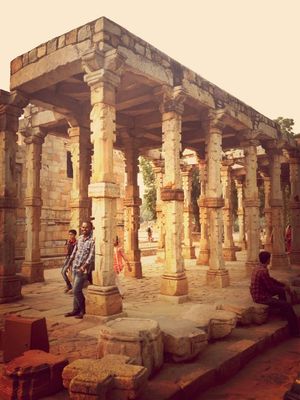 at Alai Minar by Lily Van Tongeren