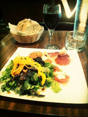 french meal at Le Van Gogh by Pierre Lafon