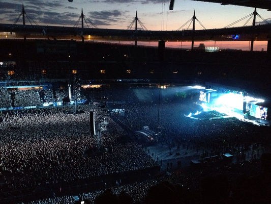 Concert Metallica at Stade de France by Christine Hattouni
