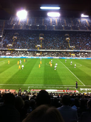 sport at Estadi del Mestalla by Pablo