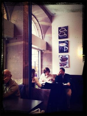 cafe at strassburg by Steffen Keßler
