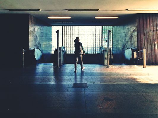 Being a tourist at U-Bhf Hansaplatz by Logopaede