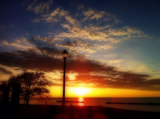 sunset by Tim