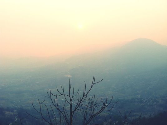 On a hike at Shivapuree national park, Nepal by Elizabeth Evans