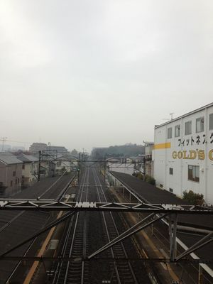 train station at 豊四季駅 (Toyoshiki Sta.) by Masaru Akimoto