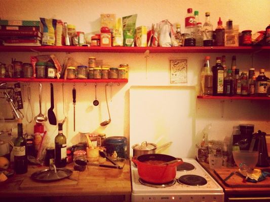 Cooking at Neukölln by Stephanie