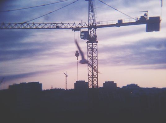 Early morning crane view by C-star