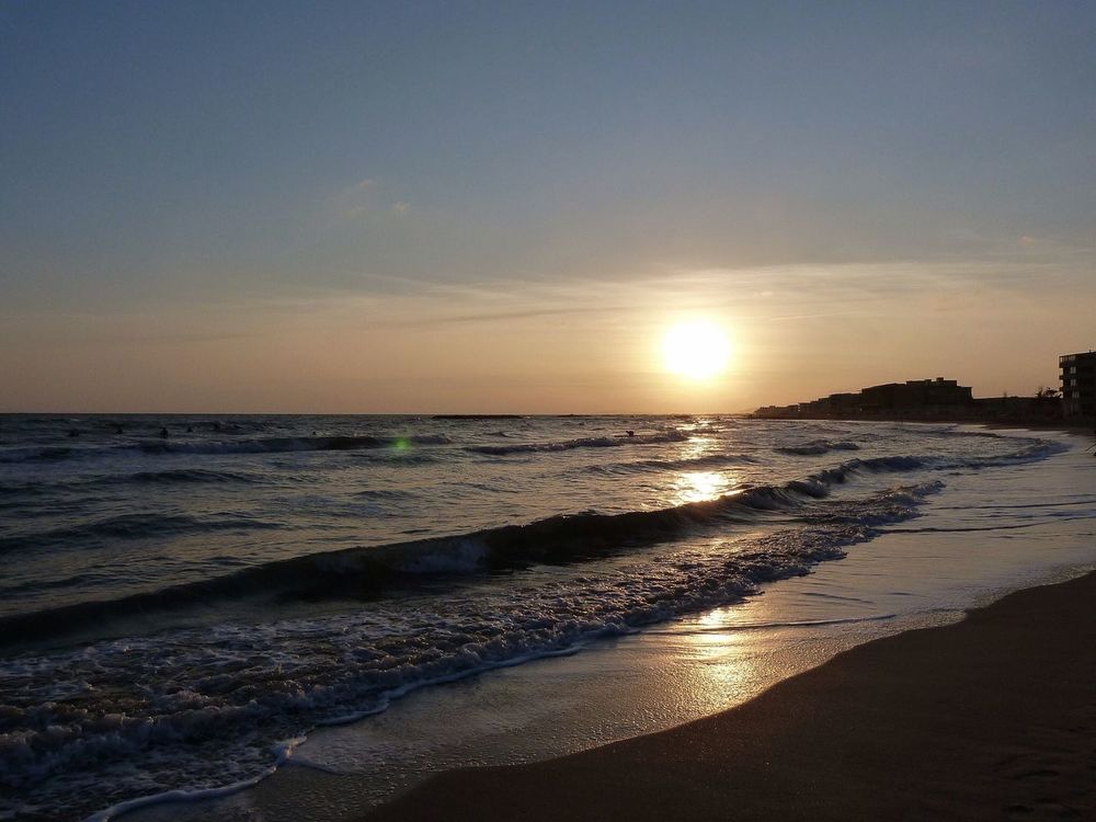 sunshine at Palavas les flots by Frederic Mason