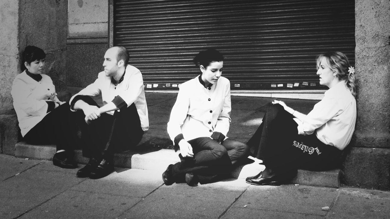 streetphoto_bw in Madrid by luison