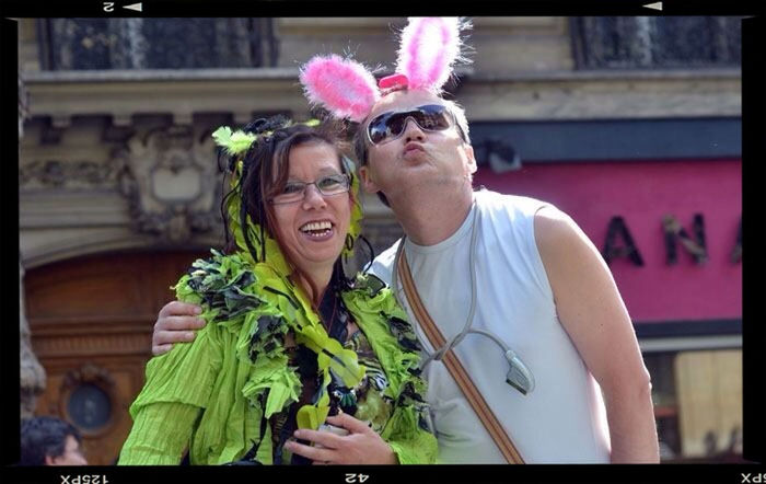 Gay Pride at Paris, France by Philippe Fouchard